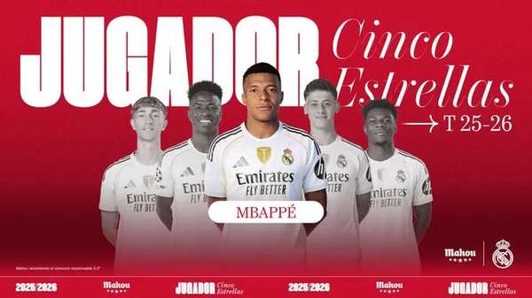 姆巴佩斩获皇马8月队内最佳，三场三球展现高效射术